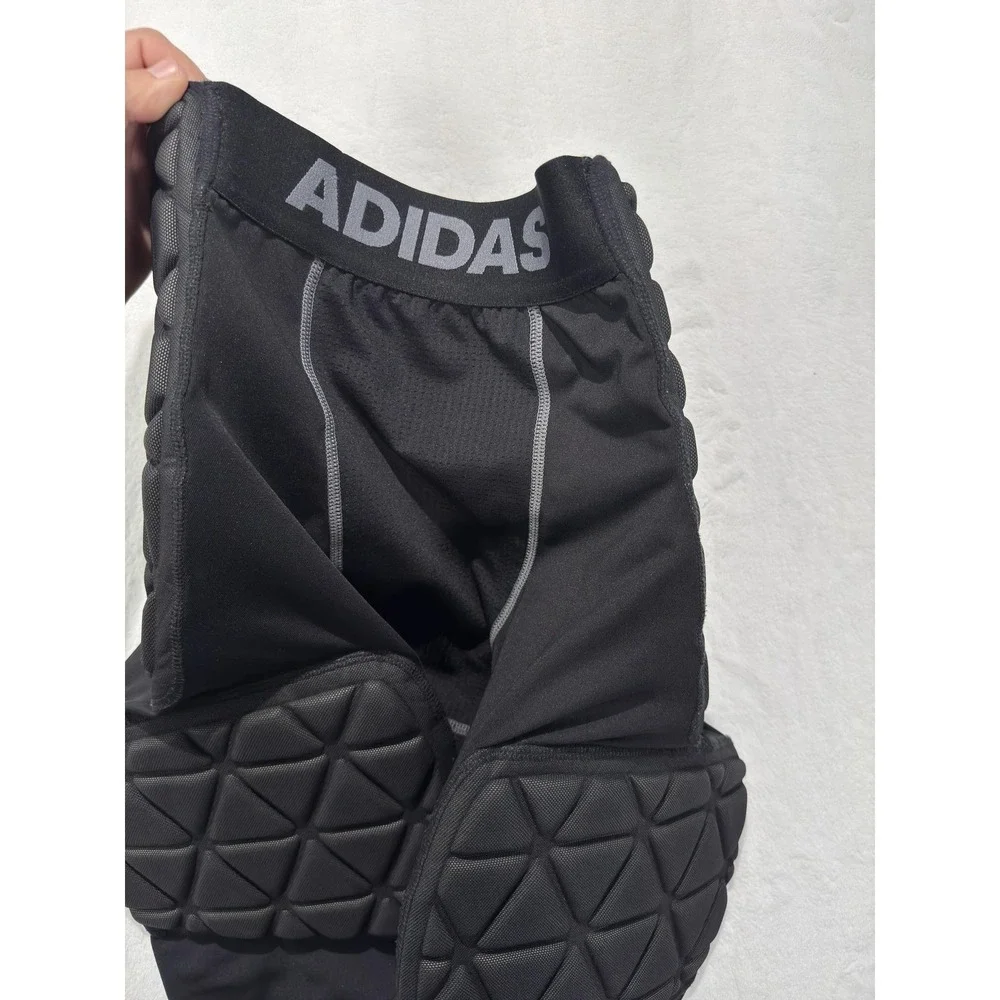 Adidas Padded Football Girdle Shorts Mens Medium Black AEROREADY Pads Gear